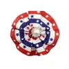 Abbigliamento per cani 50/100 pezzi American Independence Days Cirmer con accessori strass per le forniture per animali