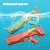 Pistolety wodne dla dorosłych automatycznych elektrycznych pistoletów wodnych Dzieci Outdoor Beach Games Basen Summer Zabawy wysokiej ciśnienia Duża pojemność Dzieciak 240407