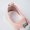 Fitness Shoes LCXMND Mulher Mulher plana Casual Slip On Vulcanized Female Mesh Soft Breathable Foment Feminino para tênis de damas