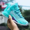 Athletic Outdoor New Kids Brand Basketball Shoes Breattable Comfortable Children Sport Shoes Outdoor Boys Basketball Sneakers Girg Gymskor 240407