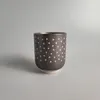 Xícaras pires de tabela cerâmica de mesa de cerâmica de estilo japonês textura retro feita copo de chá de chá japonês engolir