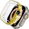 Ultra2 Cover Soft Shell TPU Caso de proteção anti-queda com tudo incluído para Apple Watch Series 1 2 3 4 5 6 7 8 9 Iwatch 38mm 40mm 41mm 42mm 44mm 45mm Ultra 49mm casos