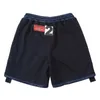 Shorts pour hommes Summer RRR123 shorts en satin sangle côté pantalon occasionnel de haute qualité 1 1 short à cordon sport pour hommes et femmes J240402