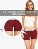 Molasus 4st Womens Cotton Boxer Underwear Ladies Soft Safety Panties Kvinnliga andningsbara inseam Briper Set Boy Shorts Plus Size 240407