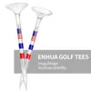Belts 50Pcs Stable Golf Tees Reduce Friction And Side Spin Transparent Plastic Reusable Anti-Slip For Activities
