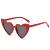 Wedding Accessories Love Heart Sunglasses Woman Big Frame Personality Sunglass Fashion Cute Sexy Retro Cat Eye Vintage SunGlasses Pink Female