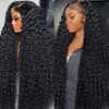 250% Loose Deep Wave Frontalperücke 13x6 Hd Spitzen vordere Perücke Wasserwelle 5x5 Glulose Perücke