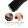 Body Trimmer for Men Electric Groin Hair Ceramic Blade Fully Waterproof Male Pubic Razor Wet and Dry 240403