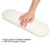 Dresses Nail Art Hand Pillow Soft Pu Leather Nail Hand Rests Cushion Easy Clean Manicure Arm Rest Cushion for Nail Salon White