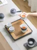 SET TEDEFFE SET YIPIN QIANTANG SET TEA SETTA SEMPLICE E LUCIBILE OFFICIO DEL SOGGIO DI LUNZIONE CERAMICO TOVAGGIO CERAMICO.