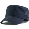 Kulkapslar mens stor storlek hatt snabbtorkande platt topp utomhus fritid sol kvinnor stor mesh armé mössa 56-60 cm 61-68 cm q240403