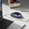 Möss mini USB Wired Mouse för dator bärbara datorer Portable Business Home Office Gaming 1000DPI Optical LED 2-knapp H240407