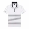 Shirt Designer Polo Mens Polos Tshirt Boss Fashion Brand Business Casual Business Golf T-shirt Pure Cotton Breave Short Short Shirts 2024 Summer Top 43bm