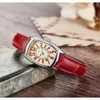 Jiang xin stesso stile vero cintura impermeabile abbigliamento notturno glow quarzo internet studente piccolo orologio rosso