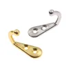 Hooks 10pcs Mini W/screw Door Wall Hanger Decor Clothes/Coat/Haowel/Keys/Mask Holder Gold/Silver 30 12 22mm Kitchen Organizer