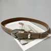 Gürtel Beautoday Lederarmband Damenkarme Dünne Gurt unregelmäßige Schnalle Mode Design Jacke 2023 Damenzubehör handgefertigt B66C240407