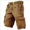 shorts masculinos para homem de designer de homem curto streetwear jovem de verão shorts de algodão em tamanho de calça de carga esportes soltos cinco pontos calças casuais soltas