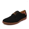 Casual Shoes 2024 Autumn Suede Men's Classic Mens Sneakers Comfortable Dress Man Flat Fashion Shallow Mouth Tenis Masculino