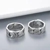 Rings Женщины мужские кольца дизайнер кольцо модные украшения титановый титан нержавеющая сталь.