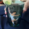 L les verres à vin Tingke nordic simple art mâle danseur féminin colored en verre d'eau coupe créative couple cadeau de la Saint-Valentin