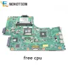 Motherboard NOKOTION Laptop Motherboard For Toshiba Satellite C655 C650 MAIN BOARD V000225000 6050A2355201MBA02 HM55 DDR3 free cpu