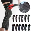 Knee Pads Compressions Sleeve With Adjustable Straps For Running Working Out And Sports Wearing All Day H9z2