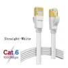 Случаи для ноутбуков рюкзак 90 градусов Cat6 Flat Ethernet 1000 Мбит / с 250 МГц RJ45 сетевой патч -шнур локальный локальный