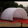 모드 8x8.5x4mh (26x28x13.2ft) 이벤트 전망대를위한 LED 조명이있는 거대한 풍선 돔 텐트 흰색 이글루 가든 댄스 하우스 파티 파빌리온 판매