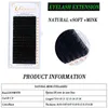 10 trays 16rows/case 7-16mm 3D mink eyelash extensions supples False fake eyelash extension individual lashes cosmetics 240403