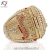 MLB ATLANTA Warriors Champion Ring Mens Championnat du monde Baseball Championnat pliable Bijoux