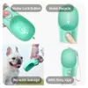 Bouteille d'eau de chien portable pour petits chiens chats chats extérieurs à l'épreuve des fuites de marche bols de boisson chihuahua fournit des bulldogs français