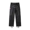 Man cargo pants Y2k cargo pants cortezs tracksuit work trousers pants Harajuku printed Lower garment Alcatraz multi pocket jumpsuit hip-hop punk rock wide leg street