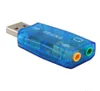 10pcslot usb ses kartı usb ses 51 harici usb ses kartı ses adaptörü mikro hoparlör seiyo arayüzü, dizüstü bilgisayar pc micro data5490941 için