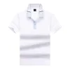 Boss Polo Shirt Mens Designer Polos T-shirts Business Casual Business Golf T-shirt Coton Pure Colon T-shirt 2024 Fashion Brand Summer Top Clothes PSQE