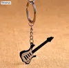 Keychains Lanyards 2pcs/Lot New Arrival Cute Hot Guitar instrument violin keychain key ring Keychain Key Chain Keyring Ring Souvenir Gift 17223 Q240403