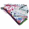 Dog Apparel Wholesale 50/100pcs Christmas Bandana Bulk Valentine's Day Plaid Pets Scarf Triangle Mix Pet Bandanas For Medium Large Dogs