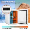 Freezer VEVOR 10L car refrigerant mini portable skincare cream cooler food and beverage storage box for household cars and bars Y240407