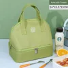 Sac à lunch pour la vaisselle en aluminium Portable Strong et confortable Profitez du goût de la maison Bento pratique de la maison de maintien de la maison