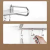 Kitchen Storage Microwave Bracket Holder Shelf Stand Wall Frame Rack Aluminium