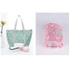 New Floral Printing Kids Thermal For Women Girls Portable Carry Tote Cooler Lunch Insulated Bag