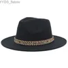 Breide rand hoeden emmer nr. 2 heren dames ouders kinderen panama hoed fedora sunhat trilby cap street stijl klassieke reis jazzfeest retro yq240407