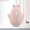 Mice Cute 2.4G Wireless Mouse Cartoon Dolphin 3D Mice Mini Gaming Mause USB Optical Computer Mouse For Laptop PC Computer Kid Gift Y240407