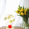 Candle Holders Rotating Candelabra Accessories Tray Glass Serving Tabletop Candlestick Wedding Decor Bracket Decorative