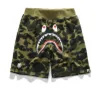 New A Bathing A Ap ABC camo shark sweat shorts Camouflage Print Casual Pants