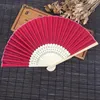 Decorative Figurines 10pcs Fashion Creative Gift Pink Red Black Beige White Polyester Fans Party Decoration Mariage Pour Salle