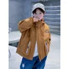 Jackor 2024 Big Size Spring Teenager Boys Coats Casual Outdoor Hooded Sweatshirt For Kids 4-14 Year Handsome Children Windbreaker Jacket