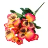 Fleurs décoratives Artificiel Pansy Plastic Fake Plants Mariage Decor Decor Home Party Bureau Room Table Table Décoration