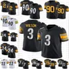 Russell Wilson 2 Justin Fields Football Jersey T.J. وات ناجي هاريس بات فراييرموث مينكاه فيتزباتريك جورج بيكينز تروي بولامالو جوي بورتر جونيور هيوارد