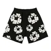 Heren broek schuim shorts dstring casual Terry vijf punt zweetwapens hiphop los zomerdruppel levering kleding kleding OTZHG