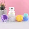 Bottiglie di stoccaggio 20/50/100pcs 5G Mini Plastic Jar 10G Crema Cura simpatico Custodia Vento 20/30/50G Eye Travel Traveling Cokeup Pot Cosmetic